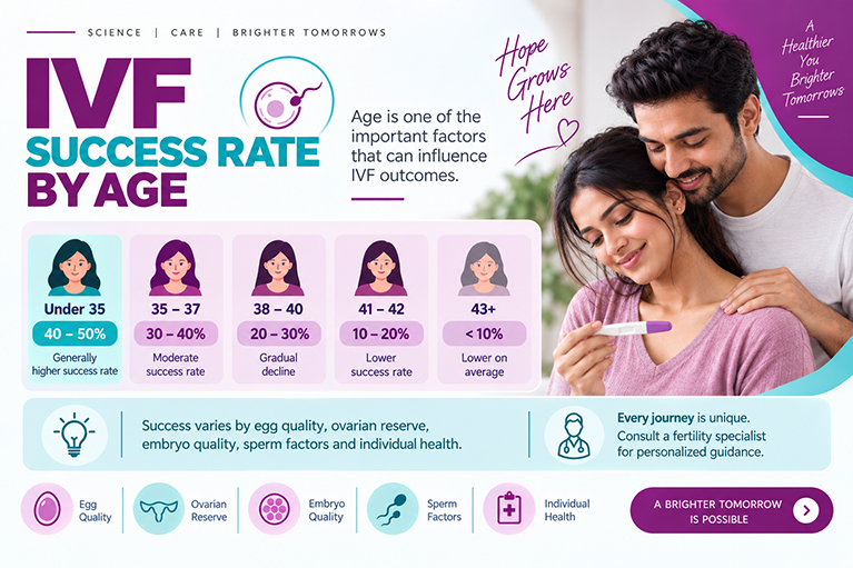 IVF success rate by age